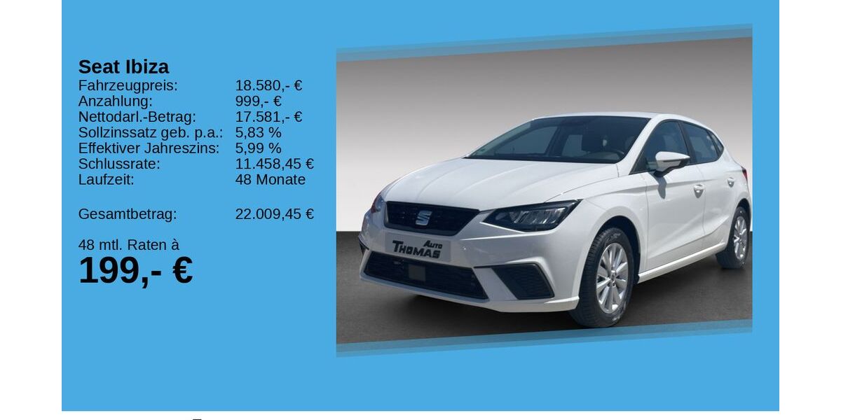 Seat Ibiza 8.050 km 17.490 &euro; Bonn 53227