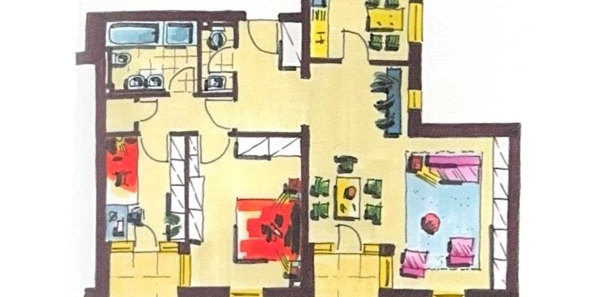 Erdgeschoßwohnung Troisdorf - 3 Zimmer, 89 m&sup2;, 285.000&euro; | Angebot:25922477