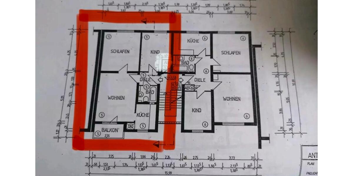 Etagenwohnung Troisdorf Altenrath - 3 Zimmer, 59 m&sup2;, 220.000&euro; | Angebot:25976058