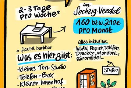 Gewerbeobjekt Köln Nippes - 160&euro; | Angebot:24482127