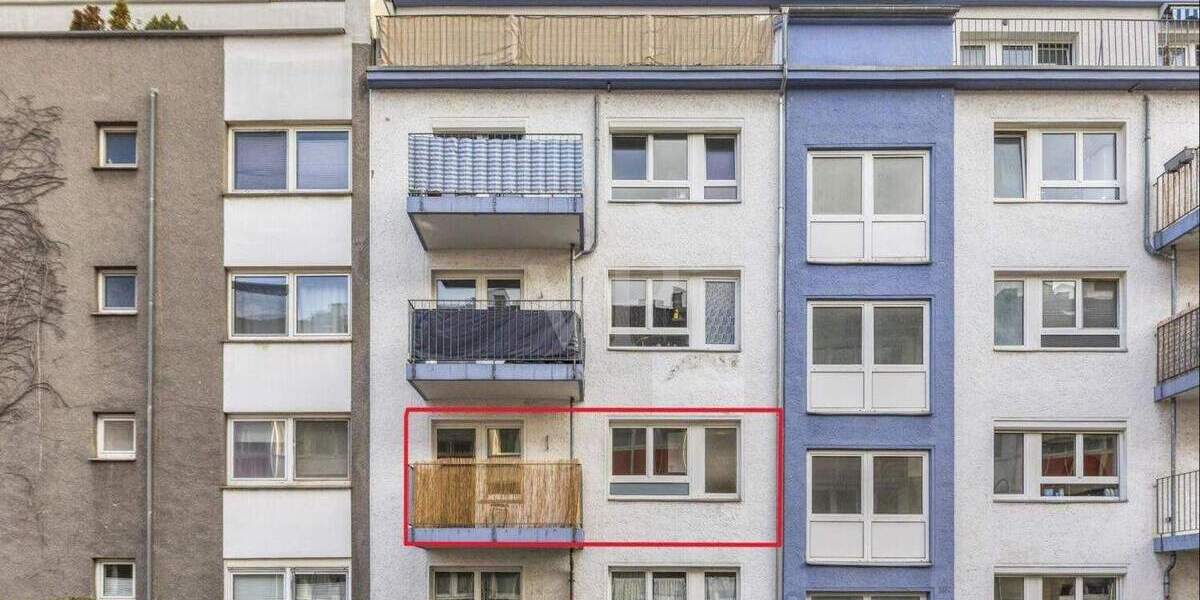 Etagenwohnung Köln Altstadt-Süd - 2 Zimmer, 49 m&sup2;, 254.000&euro; | Angebot:25697012