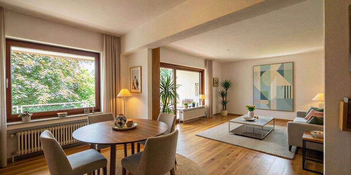 Etagenwohnung Bonn Rüngsdorf - 4 Zimmer, 133 m&sup2;, 457.000&euro; | Angebot:25803186