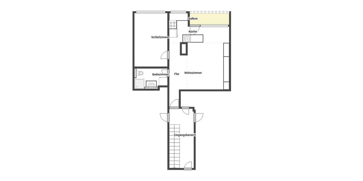 Einfamilienhaus Köln Ehrenfeld - 2 Zimmer, 239.000&euro; | Angebot:25773814