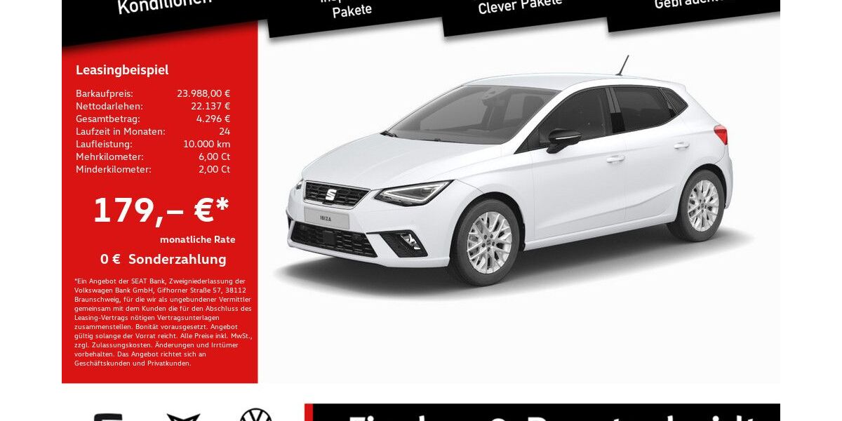 Seat Ibiza 18.708 km 23.988 &euro; Lohmar 53797