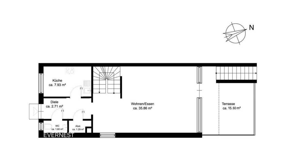 Reihenendhaus Niederzier Ellen - 4 Zimmer, 126 m&sup2;, 179.000&euro; | Angebot:26816437