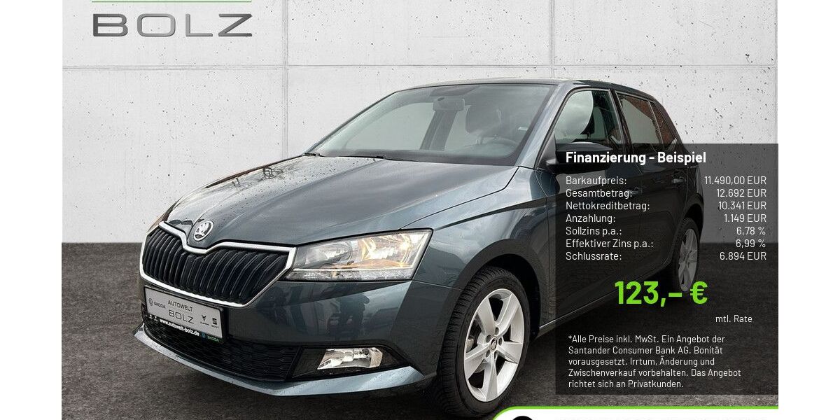 Skoda Fabia 21.425 km 11.490 &euro; Pulheim-Brauweiler 50259