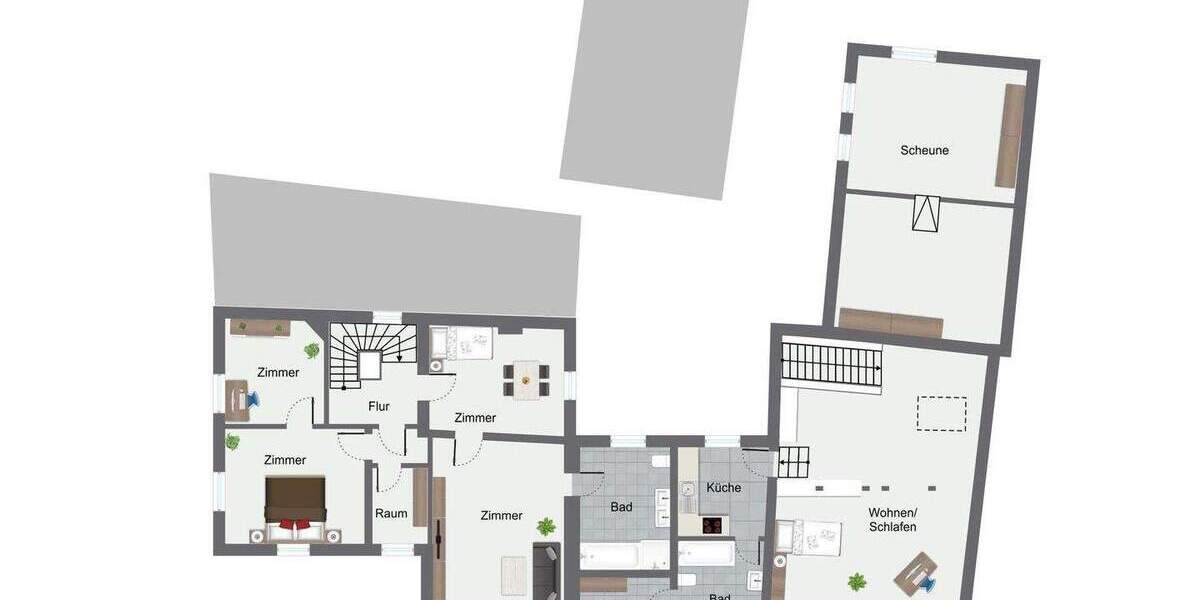 Mehrfamilienhaus, Wohnhaus Bonn / Muffendorf Muffendorf - 1 Zimmer, 599.000&euro; | Angebot:25677974