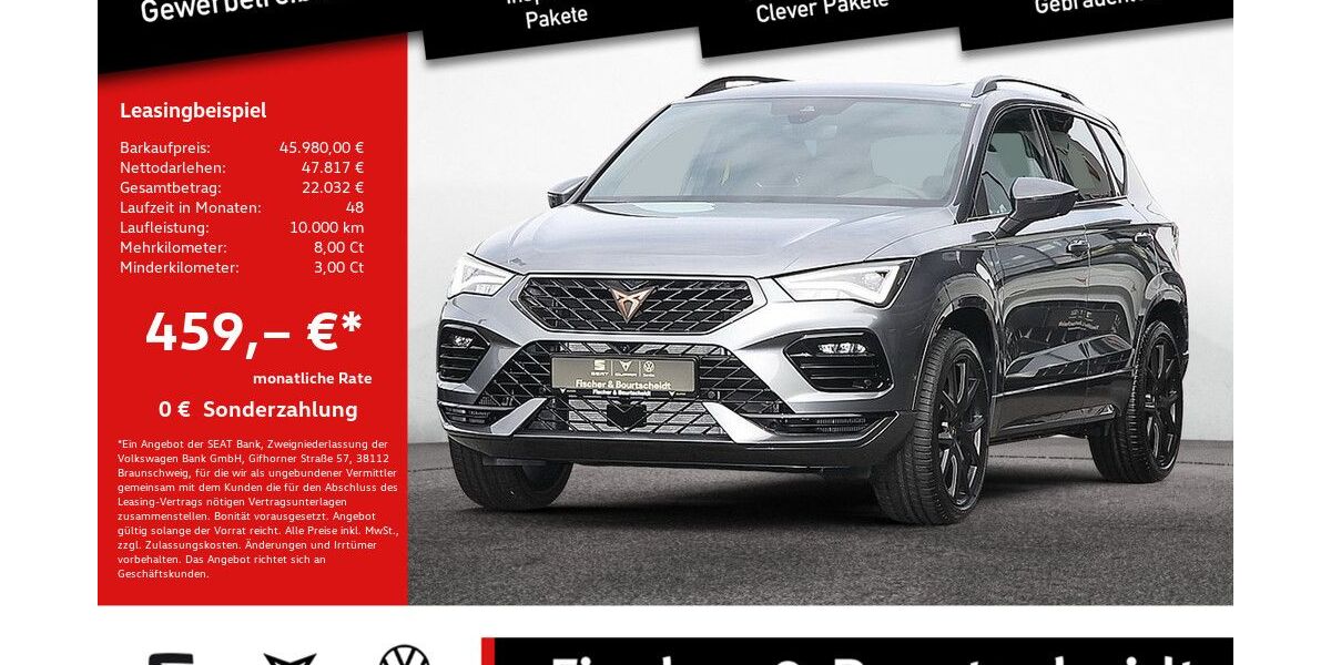 Cupra Ateca 3.479 km 45.980 &euro; Lohmar 53797