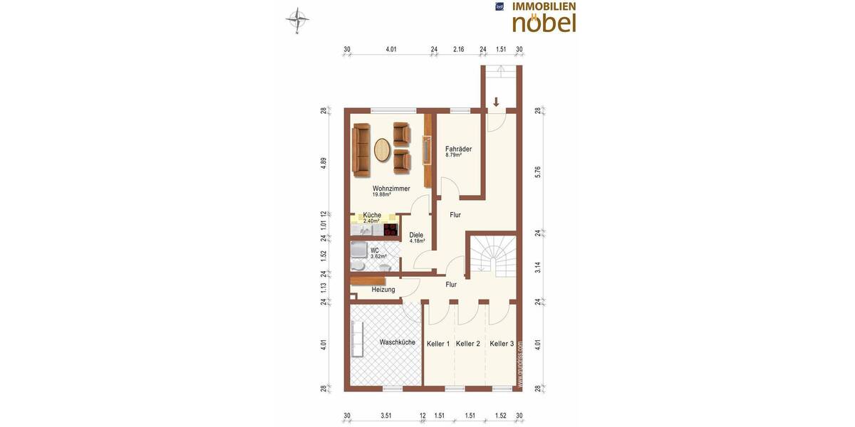 Mehrfamilienhaus, Wohnhaus Bonn Graurheindorf - 9 Zimmer, 203 m&sup2;, 589.000&euro; | Angebot:26617663