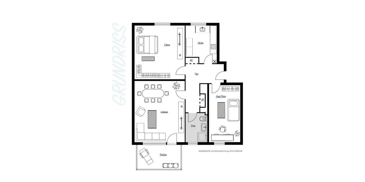 Etagenwohnung Köln Mülheim - 3 Zimmer, 70 m&sup2;, 405.000&euro; | Angebot:27112435
