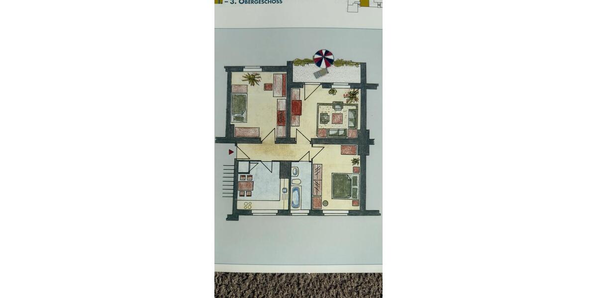 Etagenwohnung Köln Lindenthal - 3 Zimmer, 76 m&sup2;, 590.000&euro; | Angebot:25098601