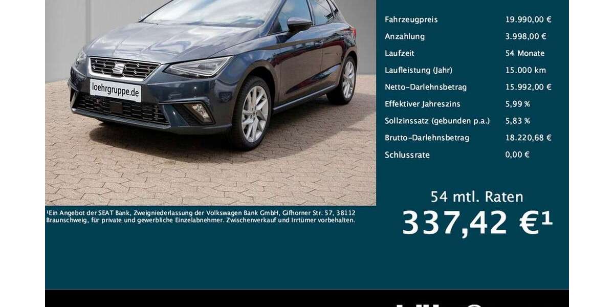 Seat Ibiza 9.990 km 19.990 &euro; Meckenheim 53340