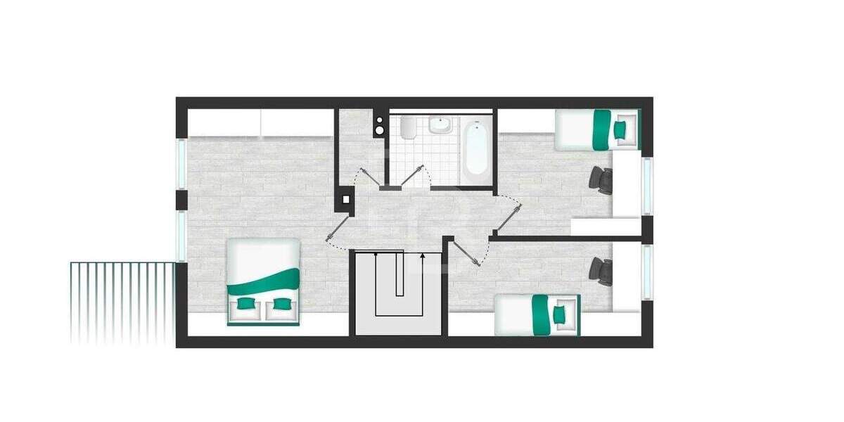 Reihenmittelhaus Köln Zündorf - 5 Zimmer, 107 m&sup2;, 429.000&euro; | Angebot:25687121