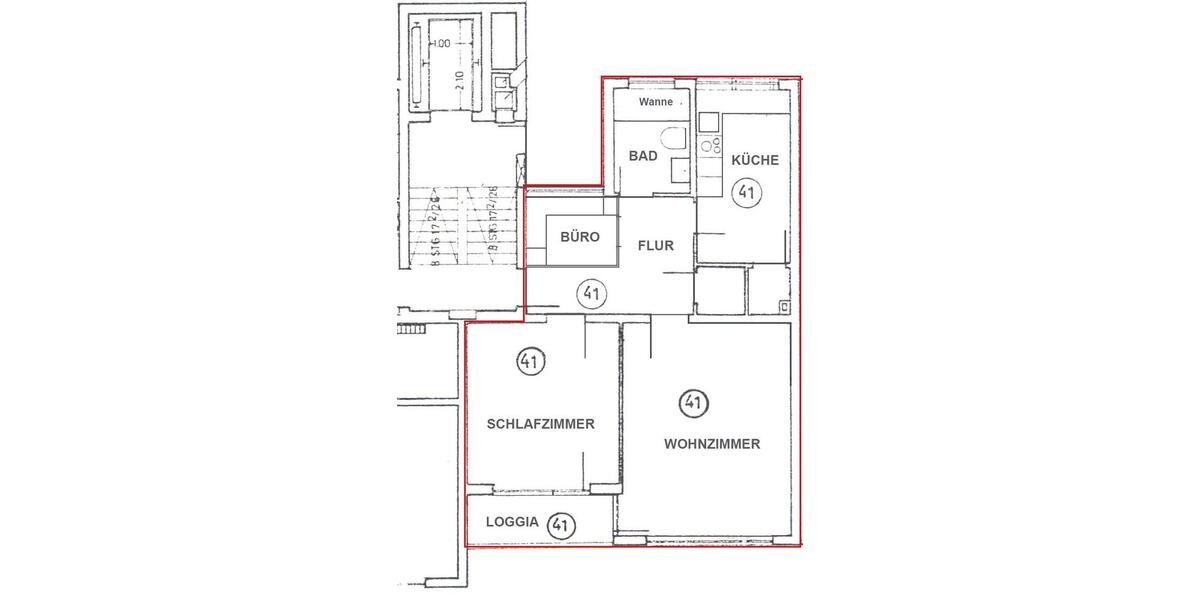 Etagenwohnung Köln Porz - 2.5 Zimmer, 64 m&sup2;, 180.000&euro; | Angebot:26692532