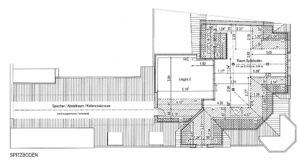 Dachgeschoßwohnung Leverkusen - 4 Zimmer, 173 m&sup2;, 1.350&euro; | Angebot:18656969