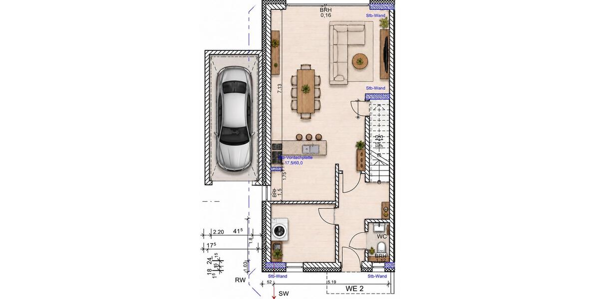 Doppelhaushälfte Erftstadt - 5 Zimmer, 152 m&sup2;, 1.895&euro; | Angebot:26553652