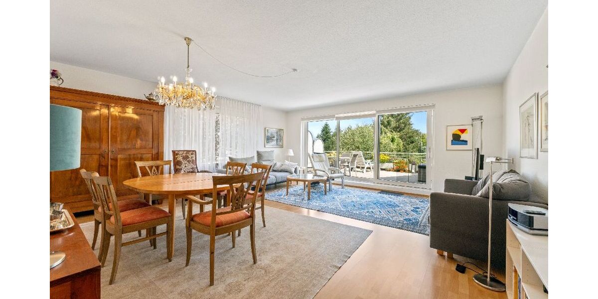 Mit Video: Vermietete Eigentumswohnung mit großzügigem Raumkonzept und traumhafter Sonnenterrasse - Etagenwohnung Bonn Bad Godesberg | Angebot:23246214