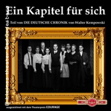 Ein Kapitel für sich 25.05.2026 Kleines Theater Bad Godesberg