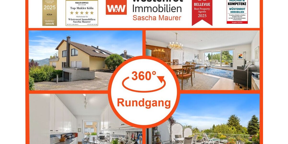Mit Video: Vermietete Eigentumswohnung mit großzügigem Raumkonzept und traumhafter Sonnenterrasse - Etagenwohnung Bonn Bad Godesberg | Angebot:23246214