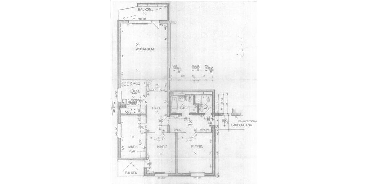 Etagenwohnung Hürth Hermülheim - 4 Zimmer, 95 m&sup2;, 239.000&euro; | Angebot:25679477